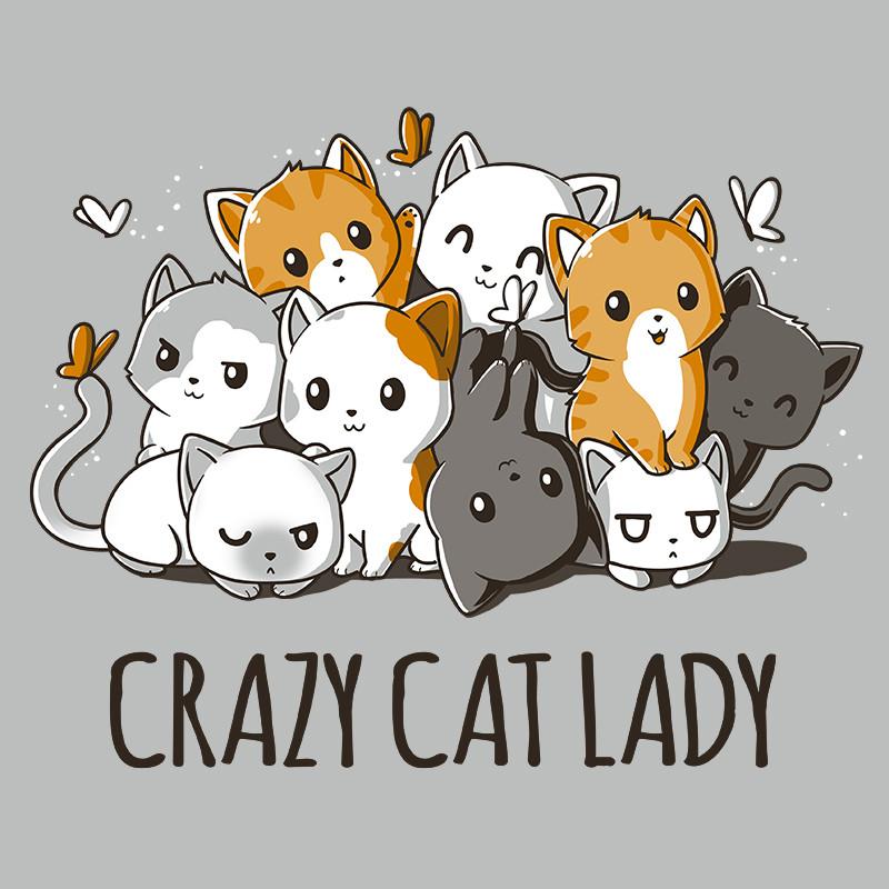 Crazy Cat Lady | Funny, cute & nerdy t-shirts TeeTurtle Crazy Cat Lady | Funny, cute & nerdy t-shirts TeeTurtle