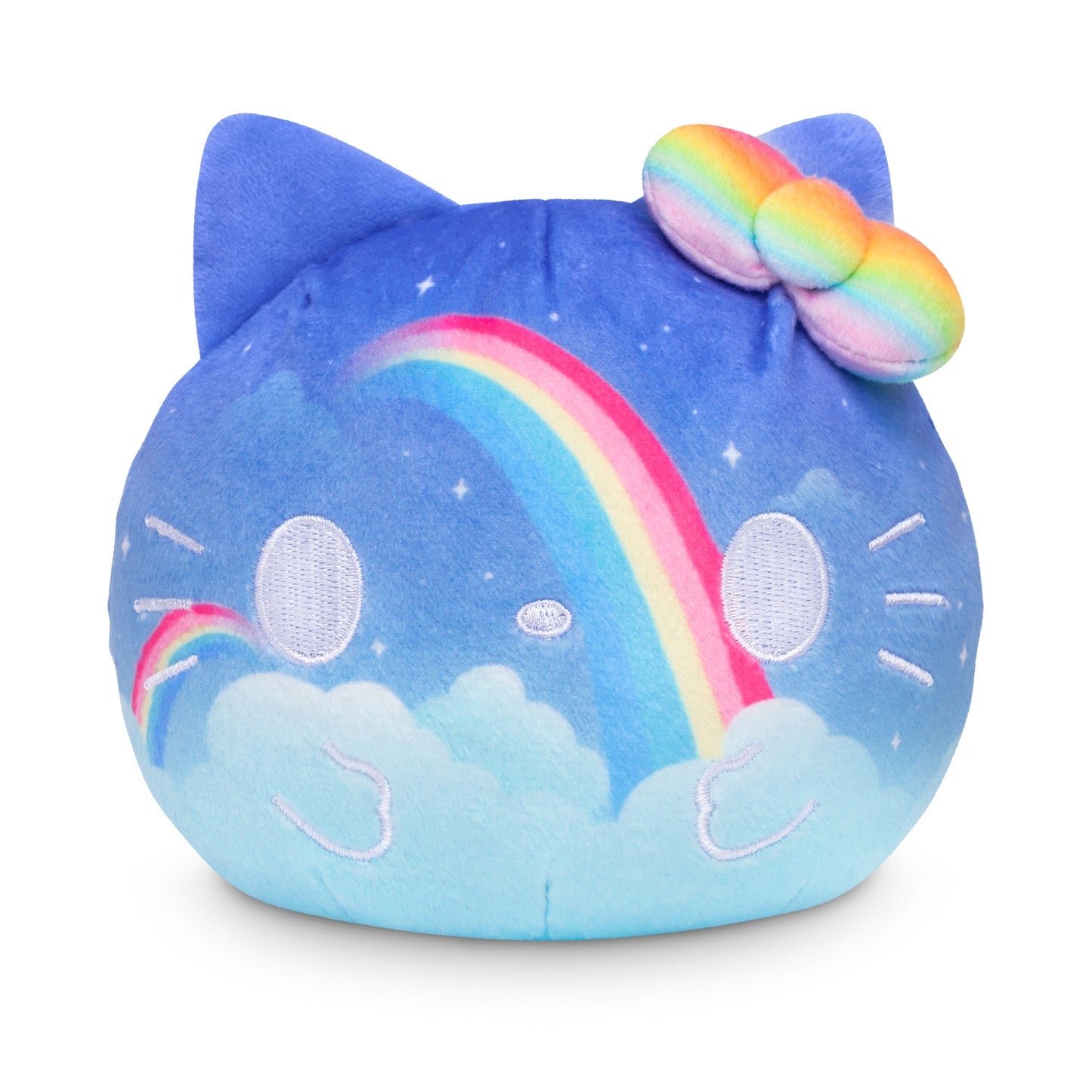 Rainbow Skies Hello Kitty 4" Reversible Plushie