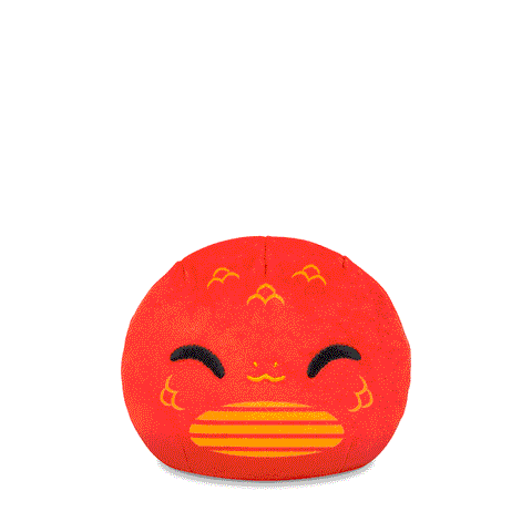Lunar New Year Snake 4" Reversible Plushie