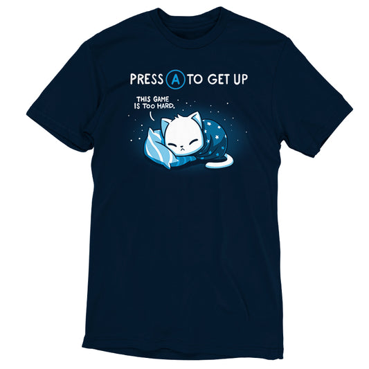 Get up Bedtime Lag gaming t-shirt from TeeTurtle.