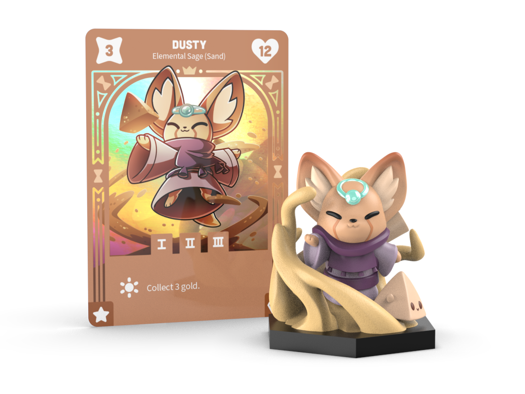 Command of Nature: Dusty the Sand Sage Vinyl Figure – TeeTurtle