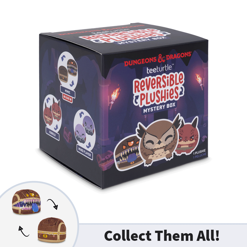 Dungeons & Dragons Reversible Plushie Mystery Box – TeeTurtle