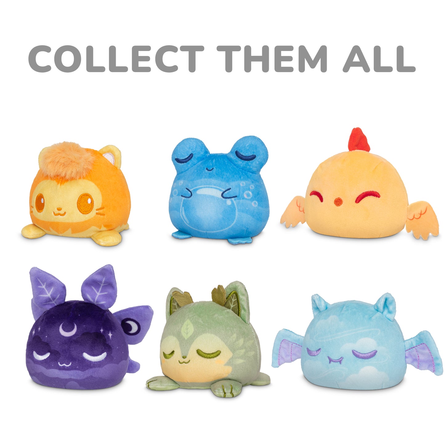 Elements Reversible Plushie Mystery Box Collect Them All