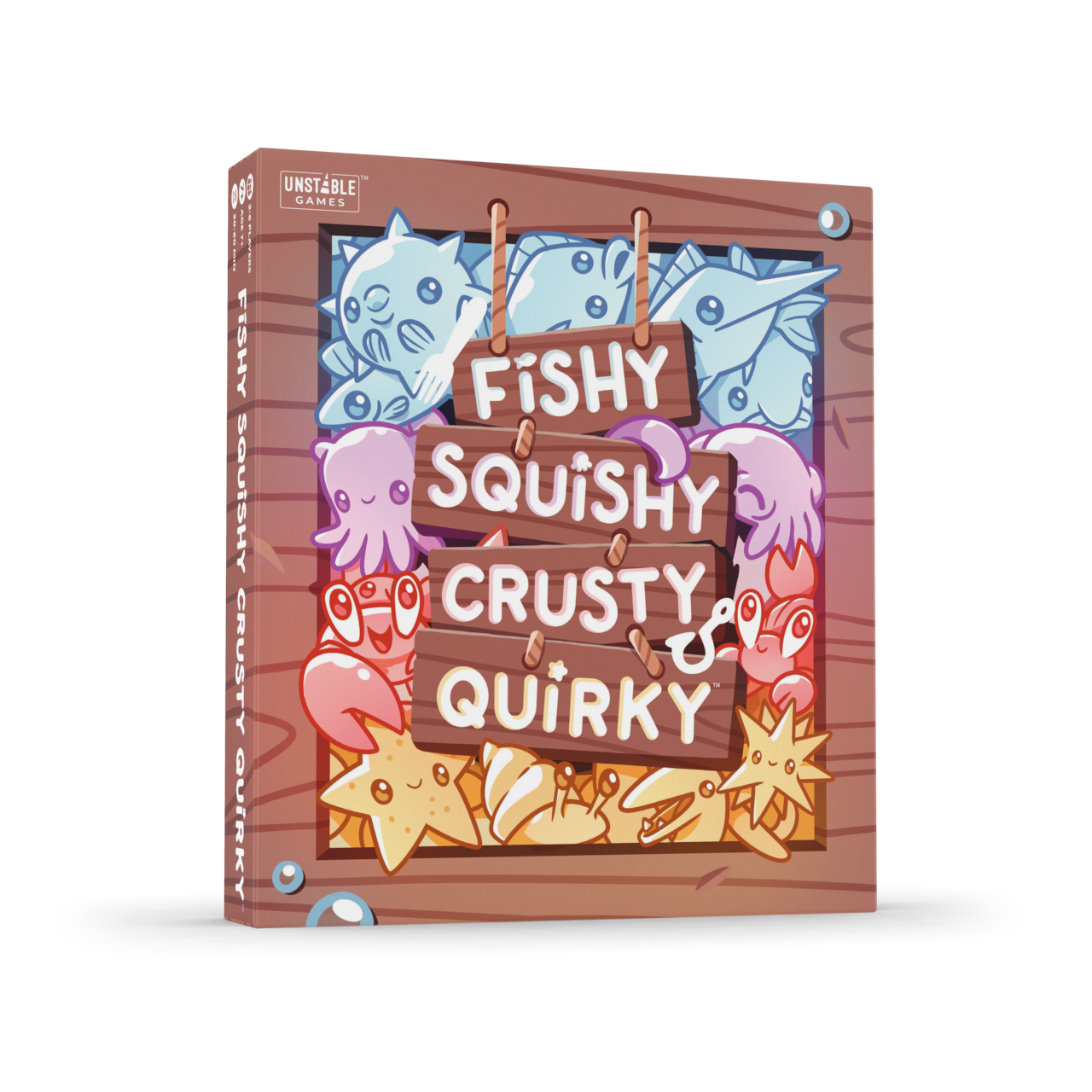 Fishy Squishy Crusty Quirky: Base Game – TeeTurtle
