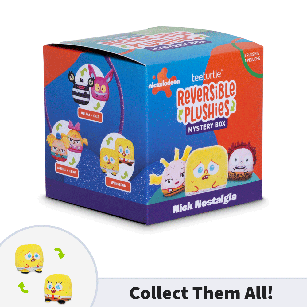 Nick Nostalgia Reversible Plushie Mystery Box – TeeTurtle