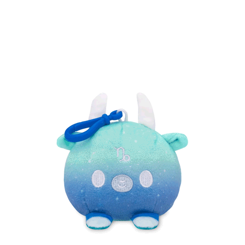 Capricorn Goat Reversible Plushie Keychain