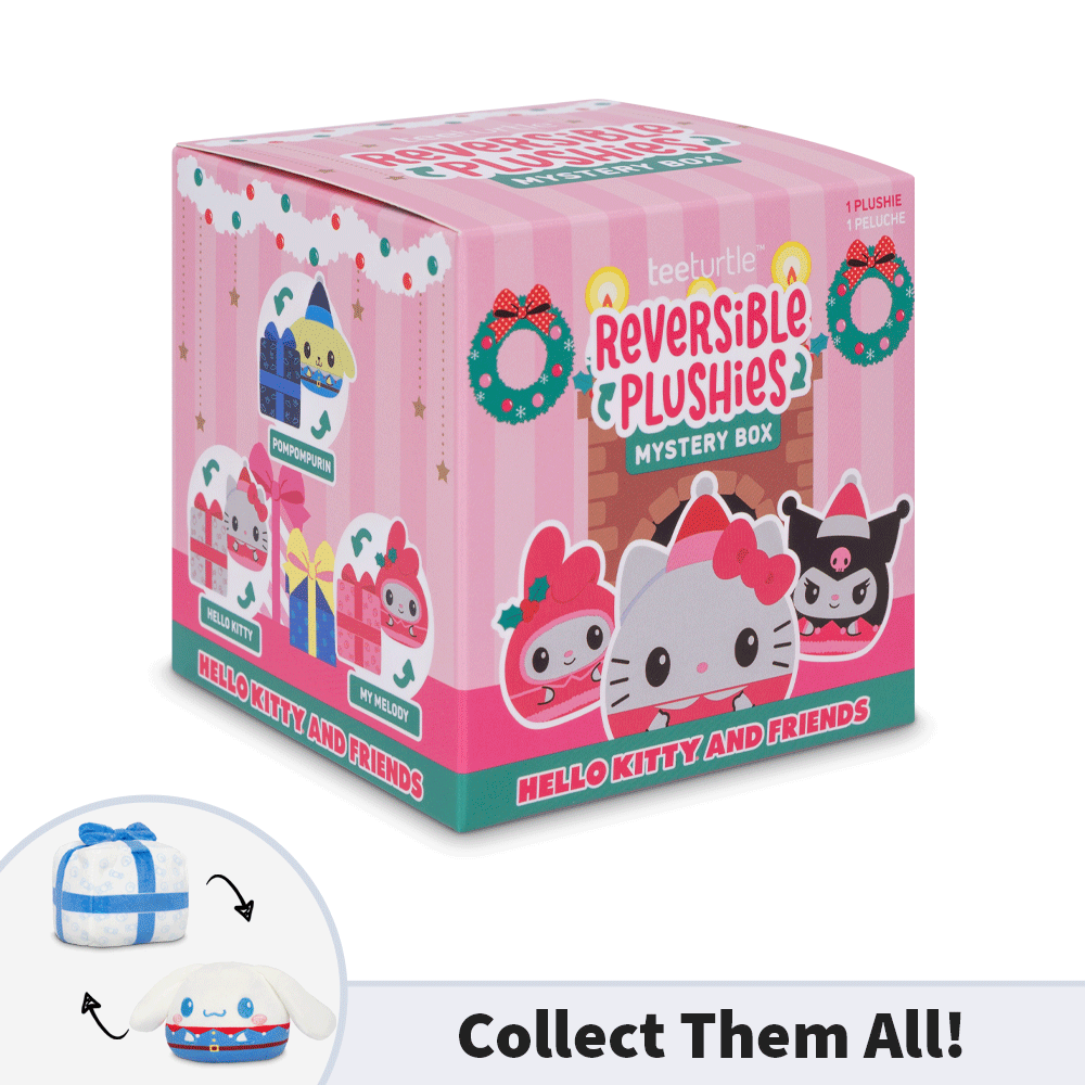 Hello Kitty and Friends Holiday Present Reversible Plushie Mystery