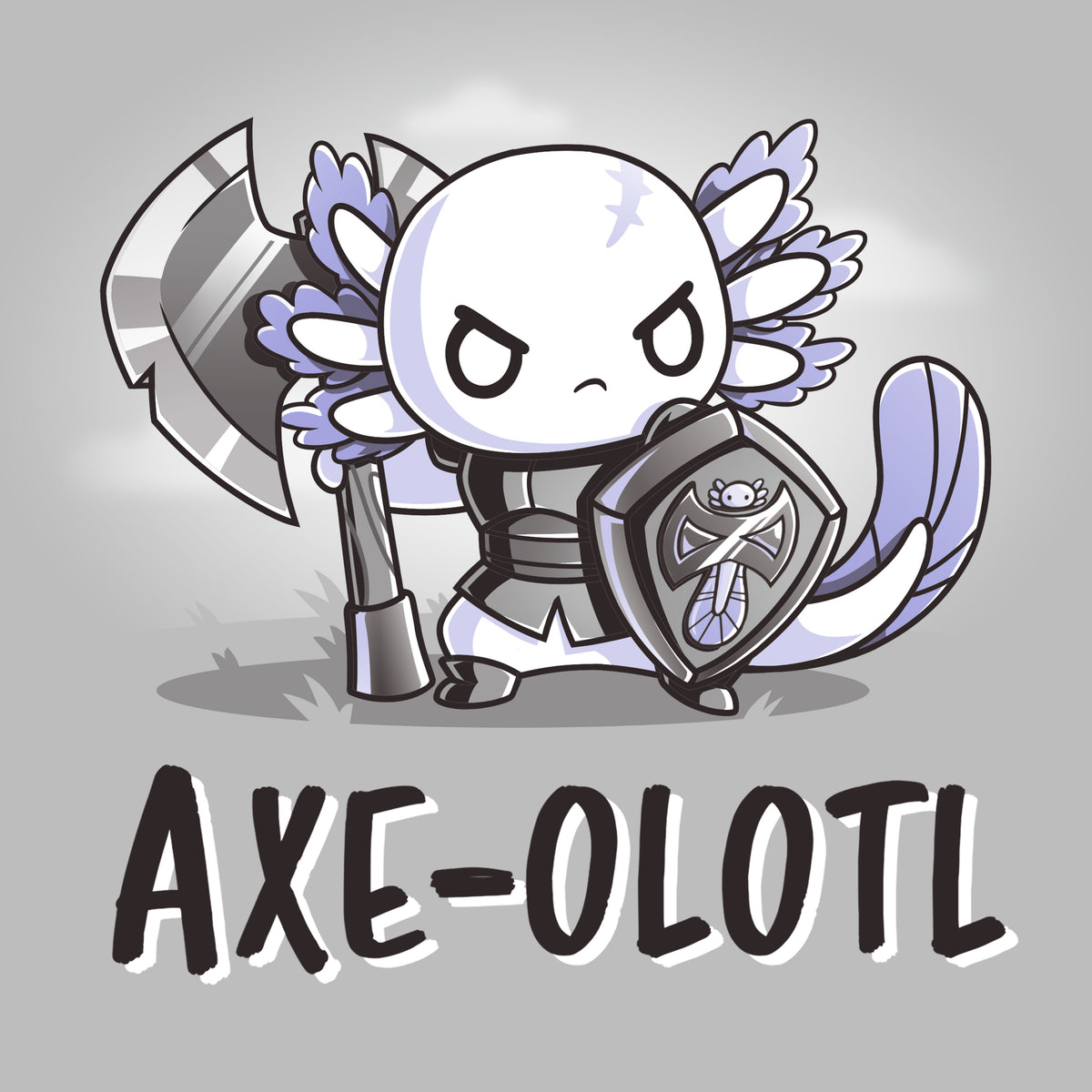 Axe-olotl Warrior | Funny, cute, & nerdy t-shirts