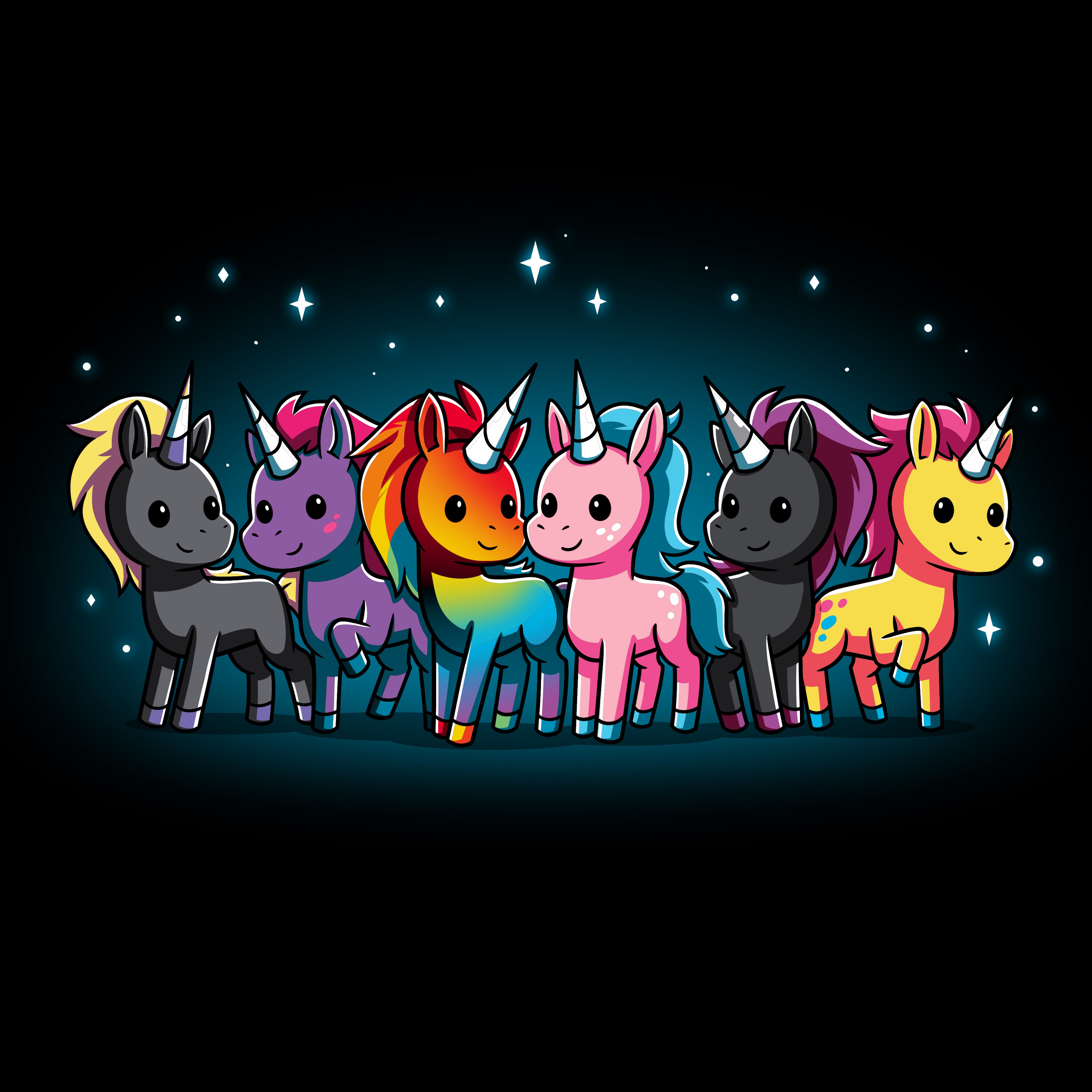 Unicorn Pride  Funny, cute, & nerdy t-shirts – TeeTurtle