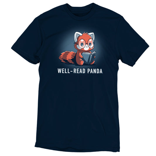 Well-Read Panda t-shirt by TeeTurtle.