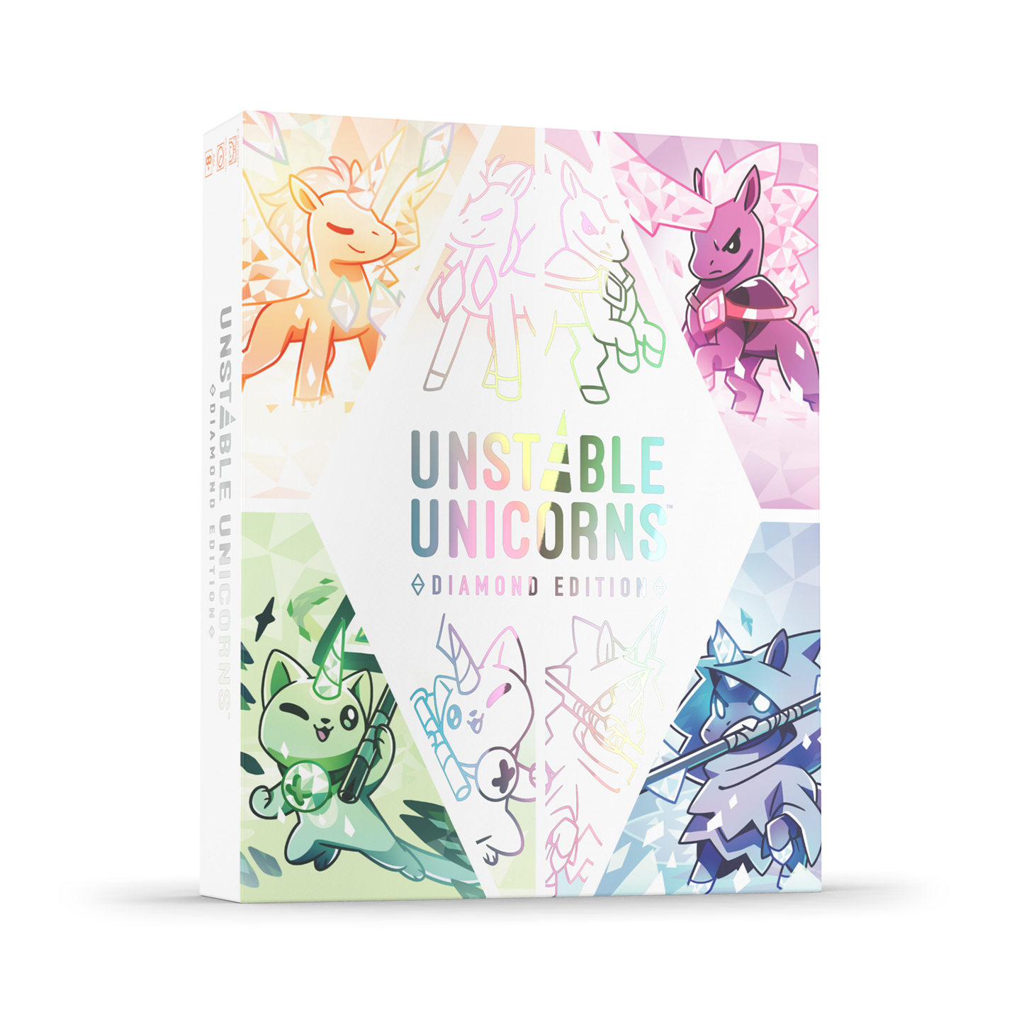 unstable unicorns card sleeve size Unstable Unicorns: Diamond Edition: Base Game – TeeTurtle