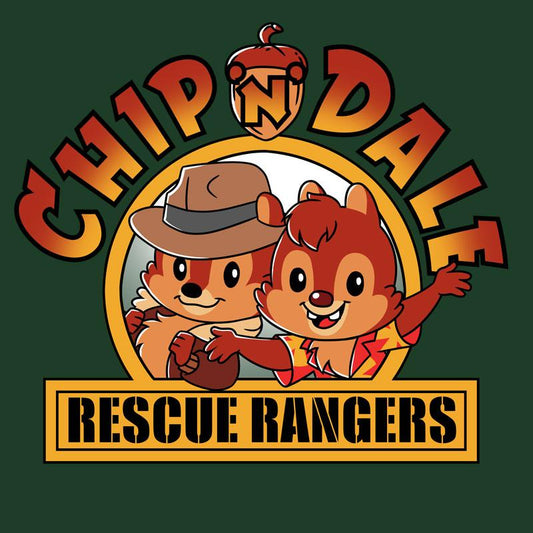 A Chip 'n Dale: Rescue Rangers officially licensed logo for Disney's Rescue Rangers.