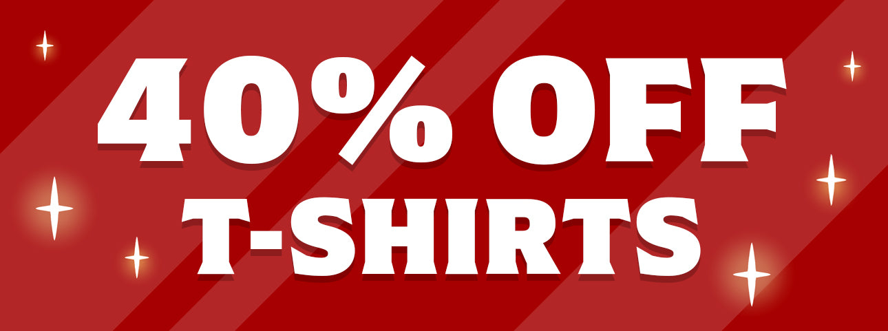 40% off T-Shirts