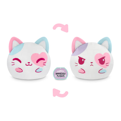 TeeTurtle's Plushiverse Cupid's Kitty 4" Reversible Plushie is perfect for Valentine's Day.