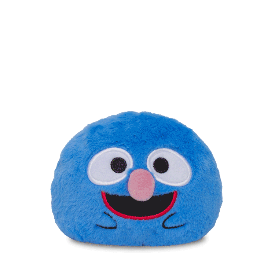 Grover & Oscar 4" Reversible Plushie flip GIF