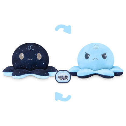 Plushiverse Night and Day Octopus 4" Reversible Plushie