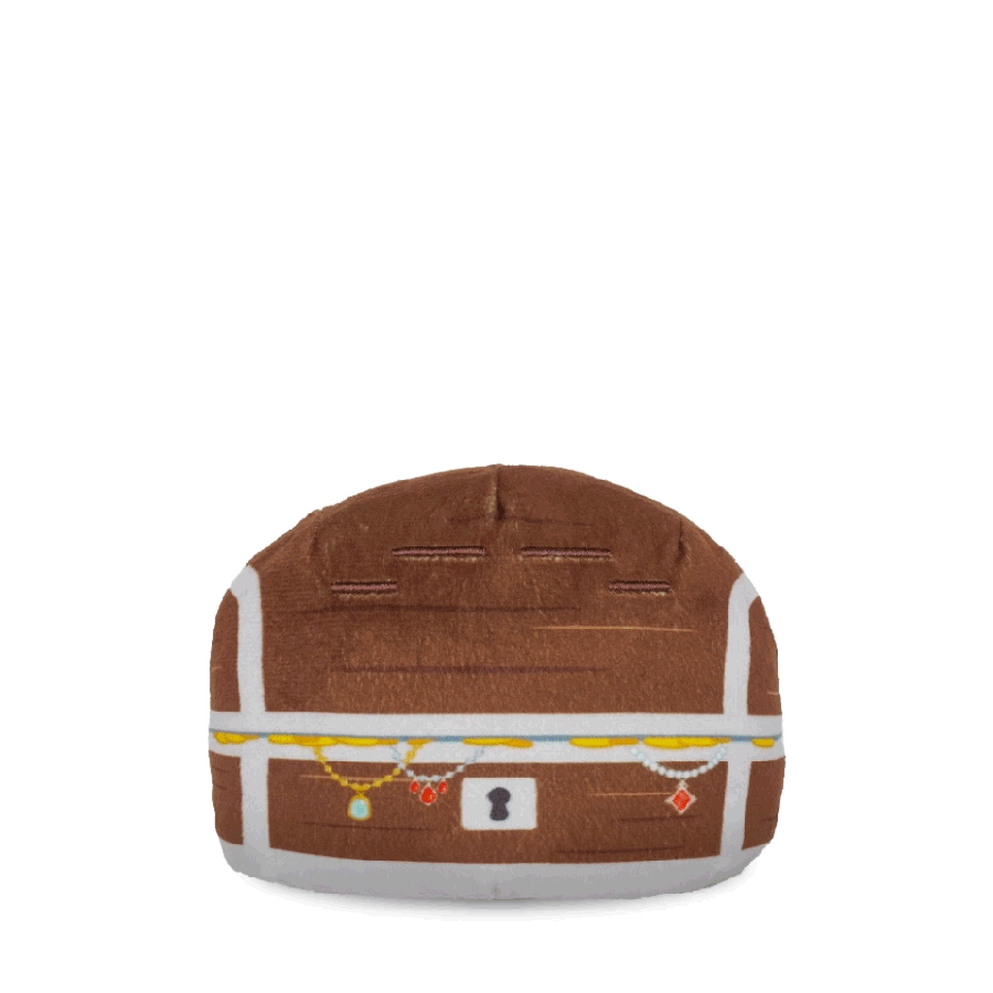 Mimic & Chest 4" Reversible Plushie flip GIF