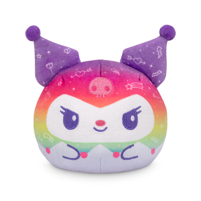 Rainbow My Melody & Kuromi 4" Reversible Plushie