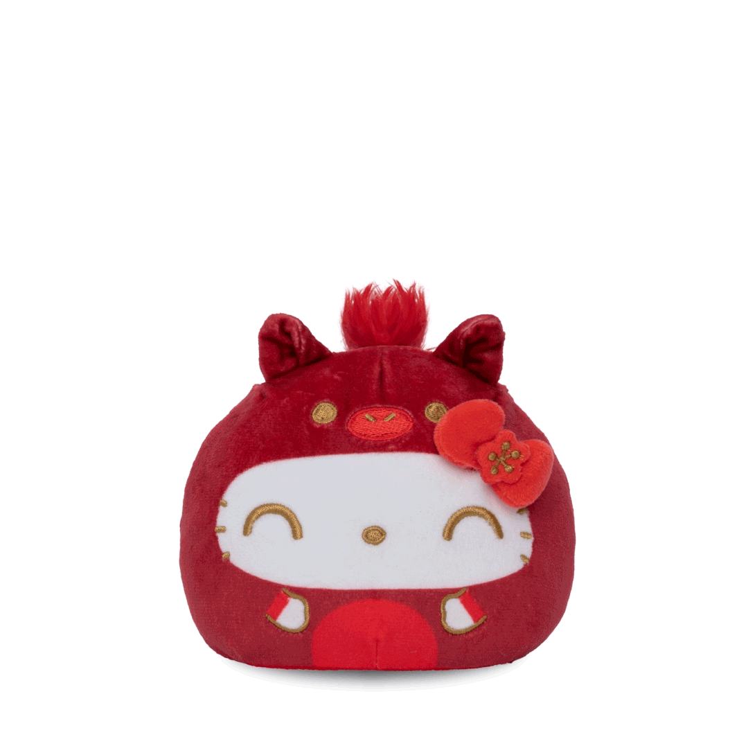 Lunar New Year Horse Hello Kitty 4" Reversible flip GIF