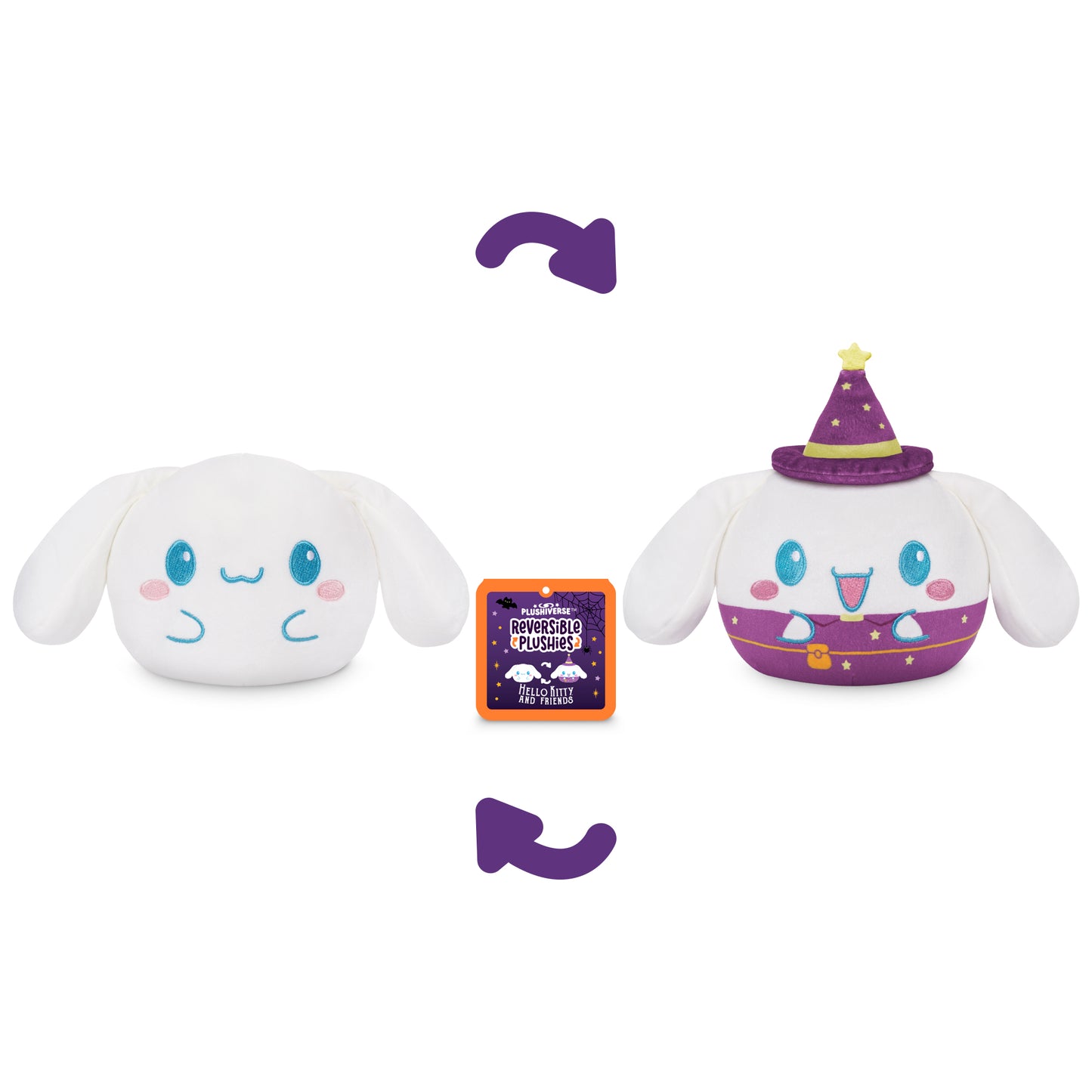 Halloween Cinnamoroll 4" Reversible Plushie