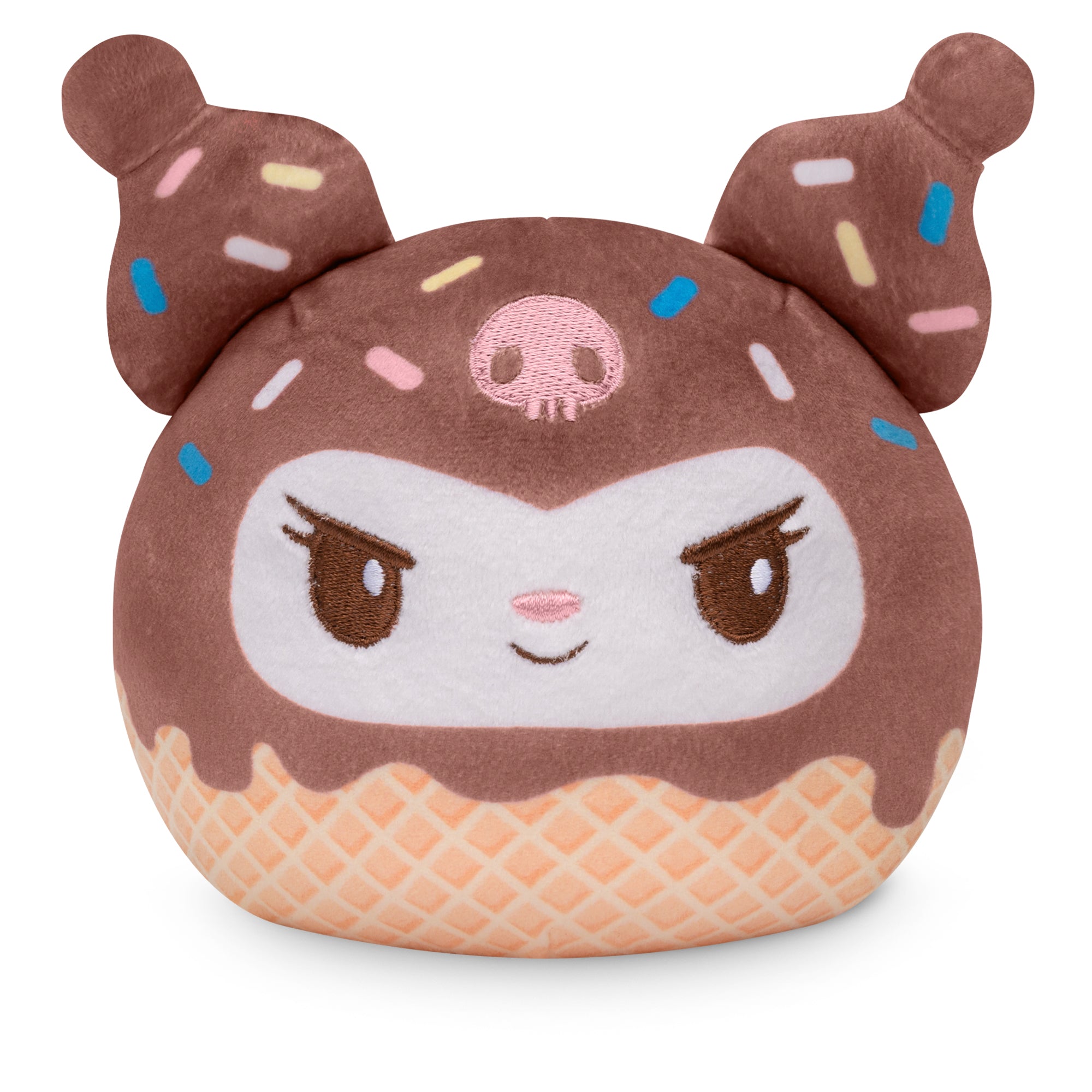 Kuromi Ice Cream Cone 4” Reversible Plushie – TeeTurtle