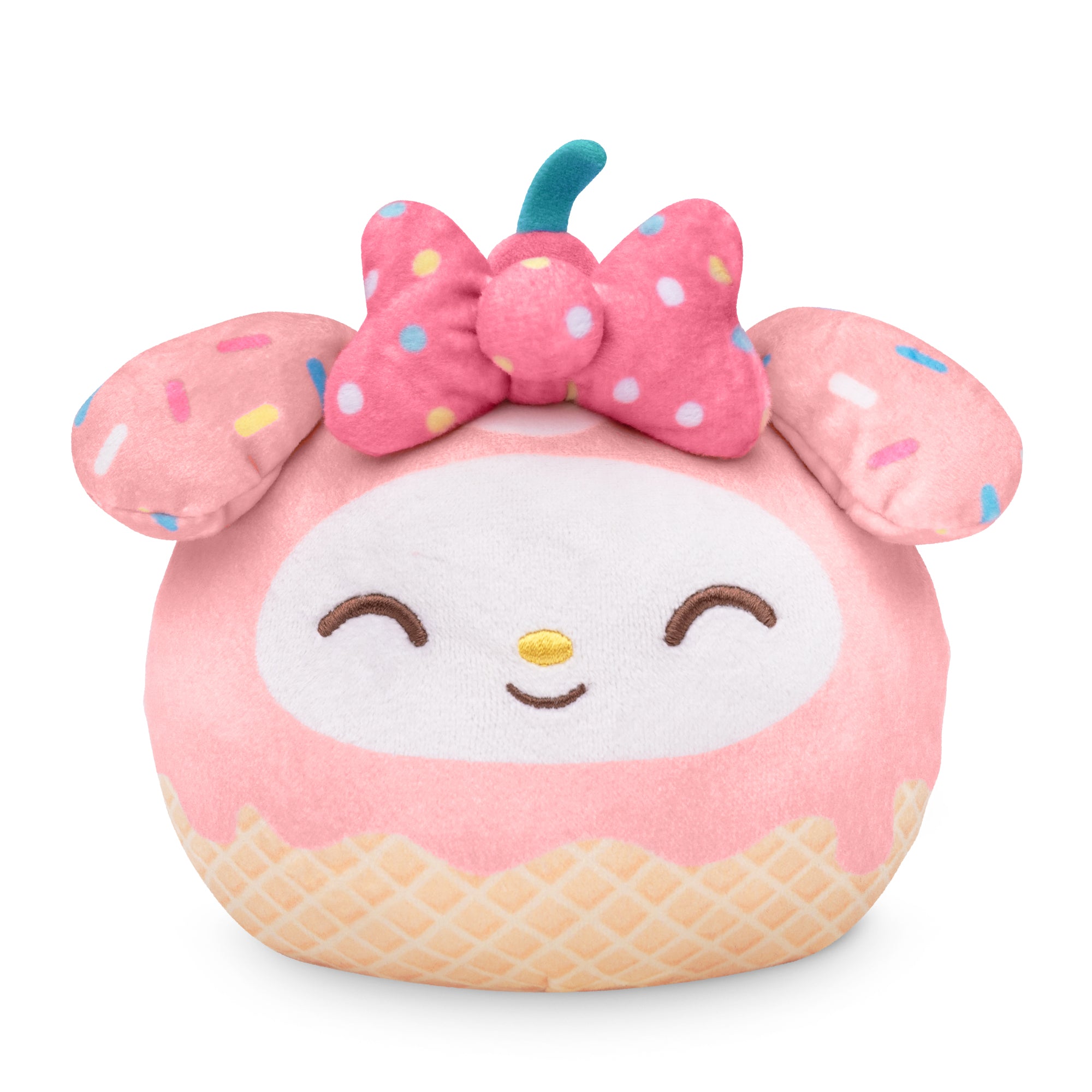 My Melody Ice Cream Cone 4” Reversible Plushie – TeeTurtle
