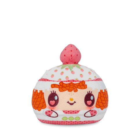 Valentine Present Strawberry Shortcake 4" Strawberry-Scented Reversible Plushie