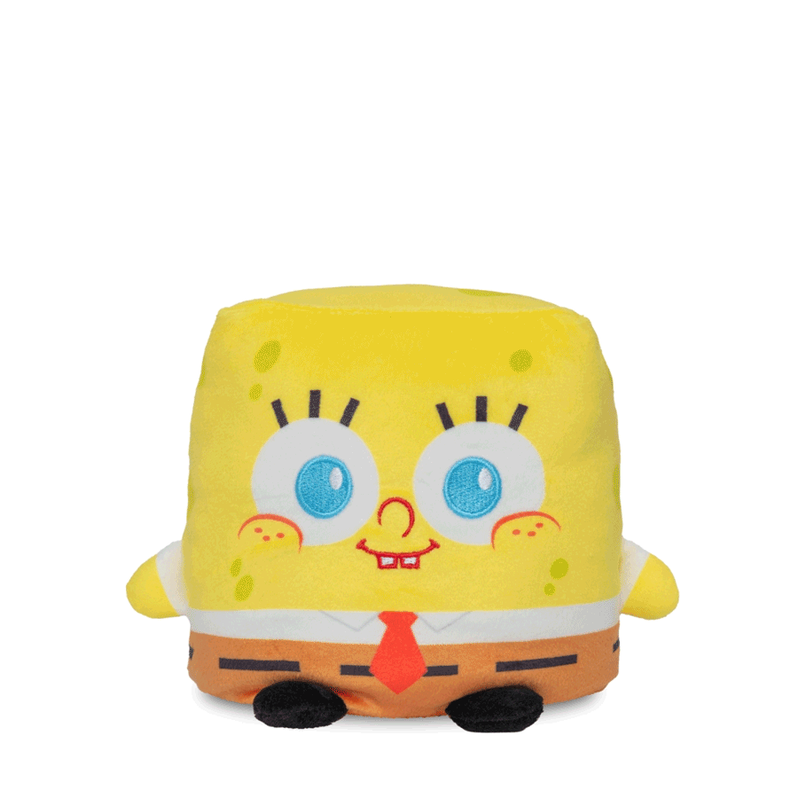 Spongebob 5" Reversible Plushie flip GIF