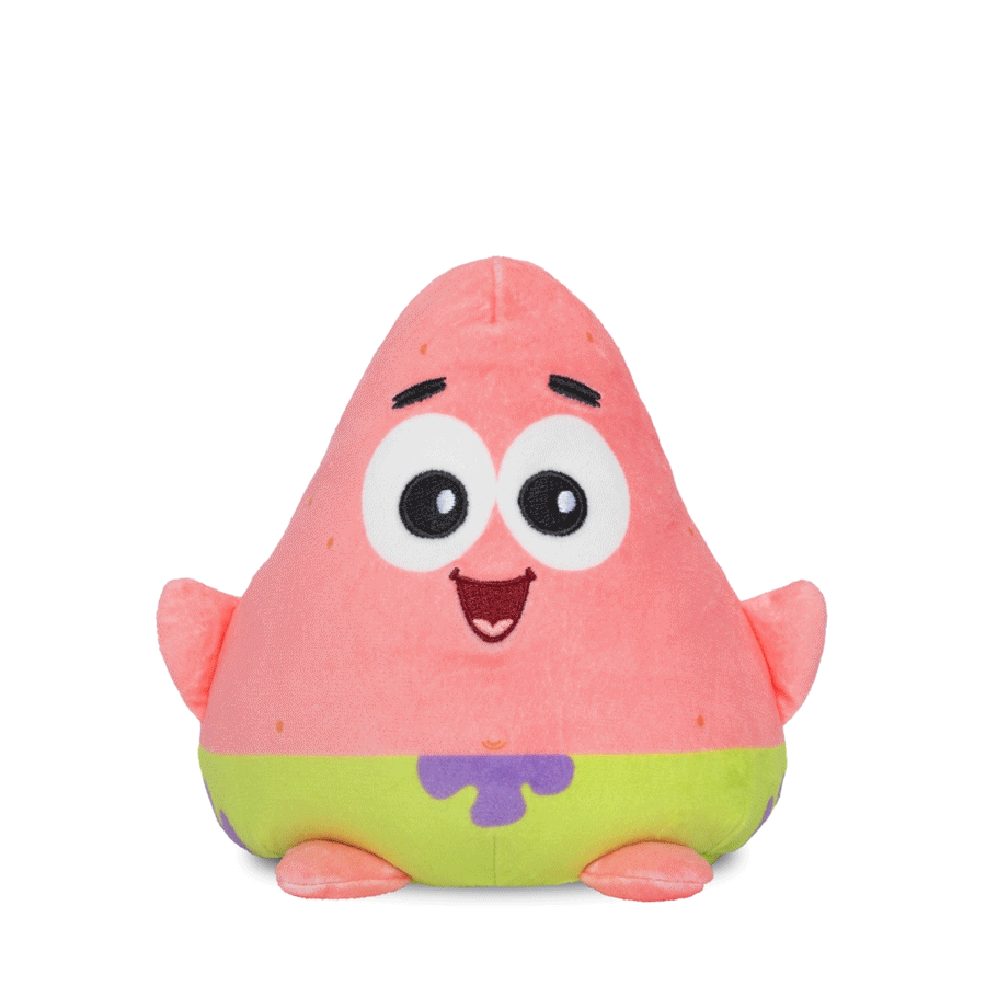 Patrick 6" Reversible Plushie flip gif