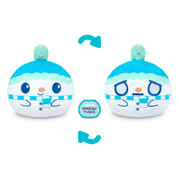 Holiday Snowman 6" Reversible Plushie – TeeTurtle