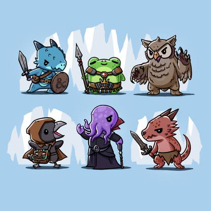 cutest d&d monsters D&D Species and Monsters – TeeTurtle