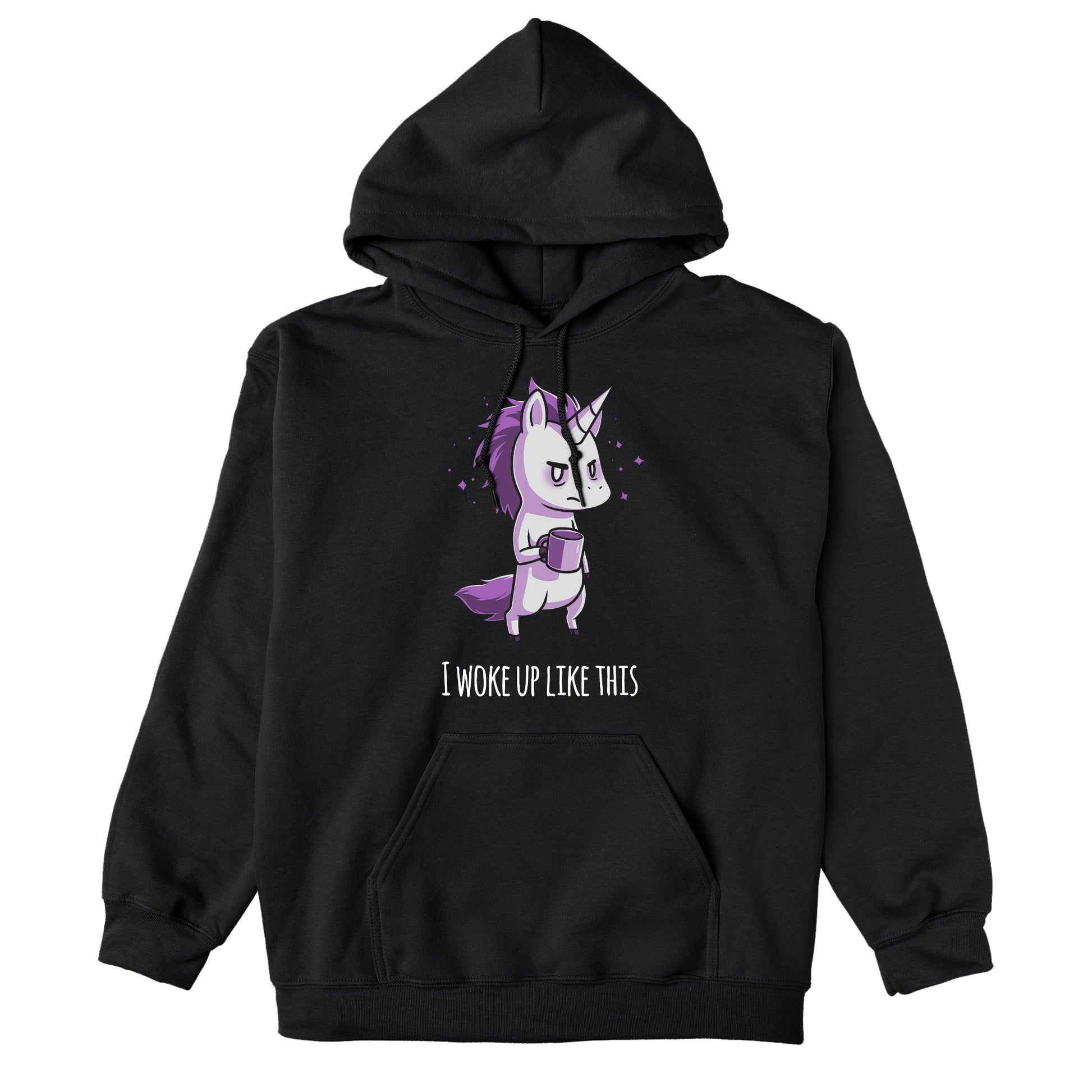 Hooded Sweater Unicorn Sweatshirt Adult Morning Unicorn – TeeTurtle