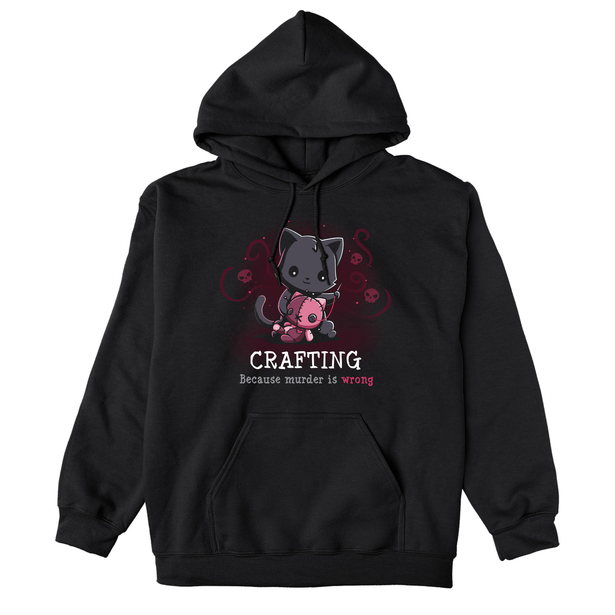 Sudadera Con Frase «Reading Because Murder Is Wrong» – Para Amantes De Los Libros Y Gatos, Estilo Book Lover