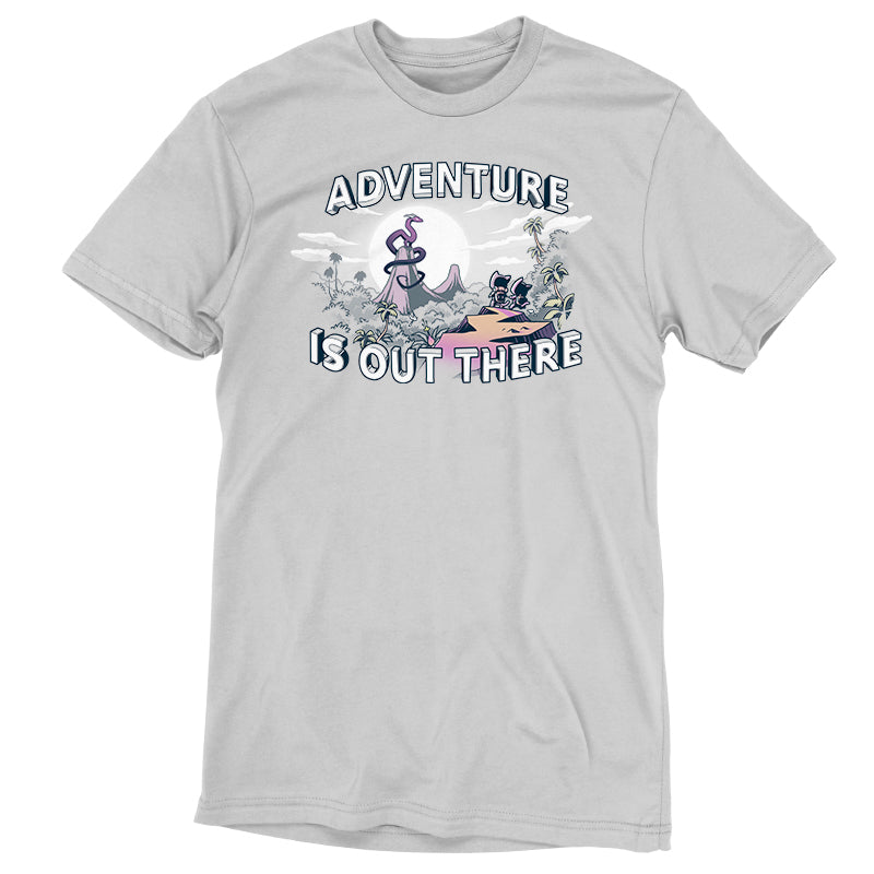 Adventure Is Out There Premium Cotton T Shirt Women s L