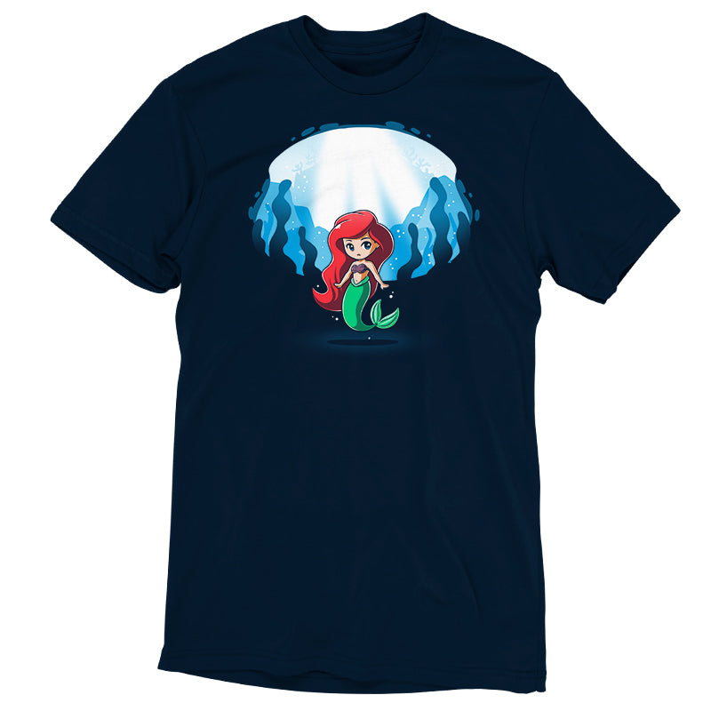 Officially licensed Disney Ariel and Ursula (Glow) t-shirt.