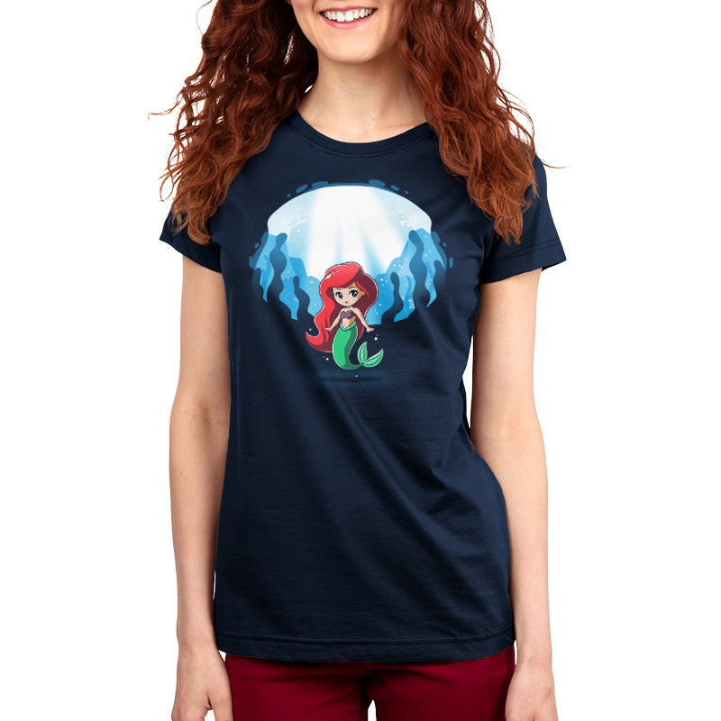 The Disney Ariel and Ursula (Glow) t-shirt featuring the little mermaid.