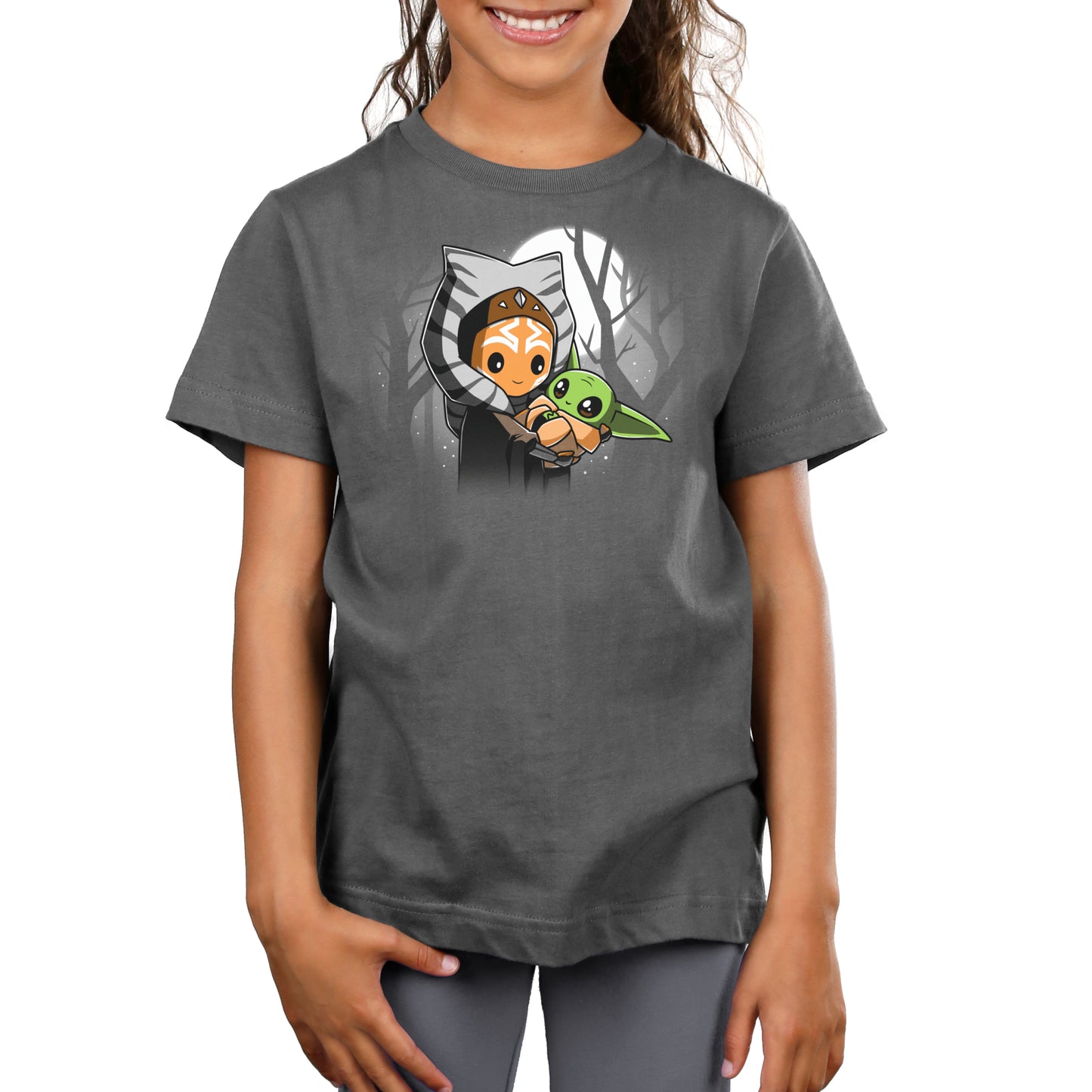 Yoda and baby Yoda BFFs (Ahsoka and Grogu) t-shirt by Star Wars.