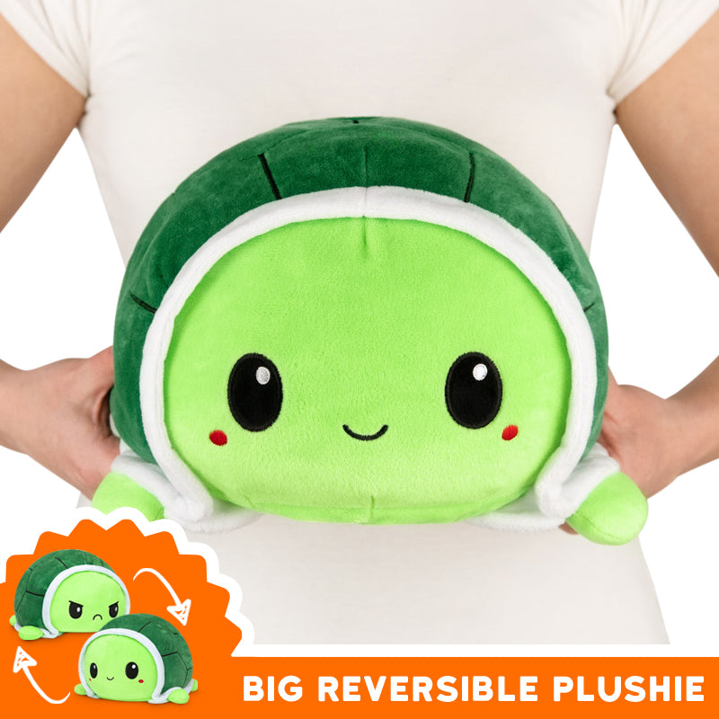 TeeTurtle's TeeTurtle Big Reversible Turtle Plushie (Green)