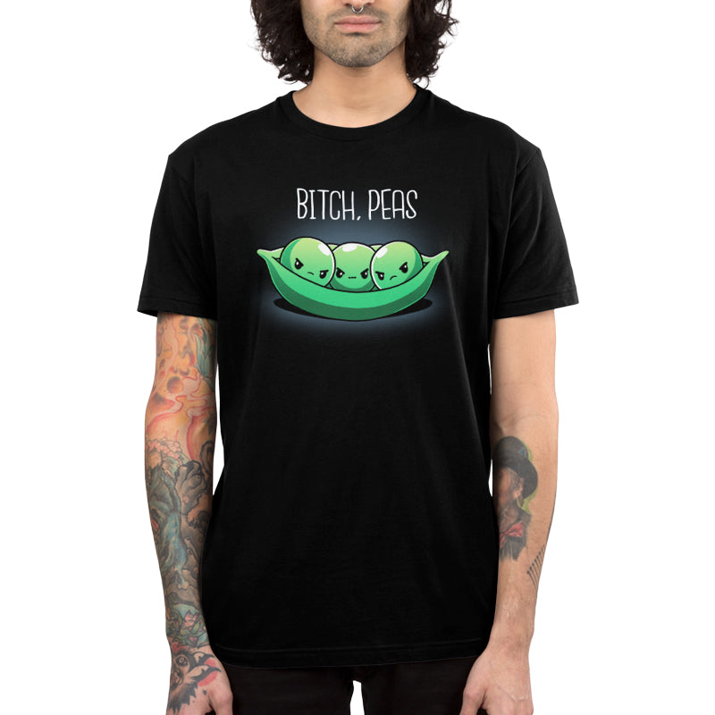 TeeTurtle Bitch, Peas t-shirt.