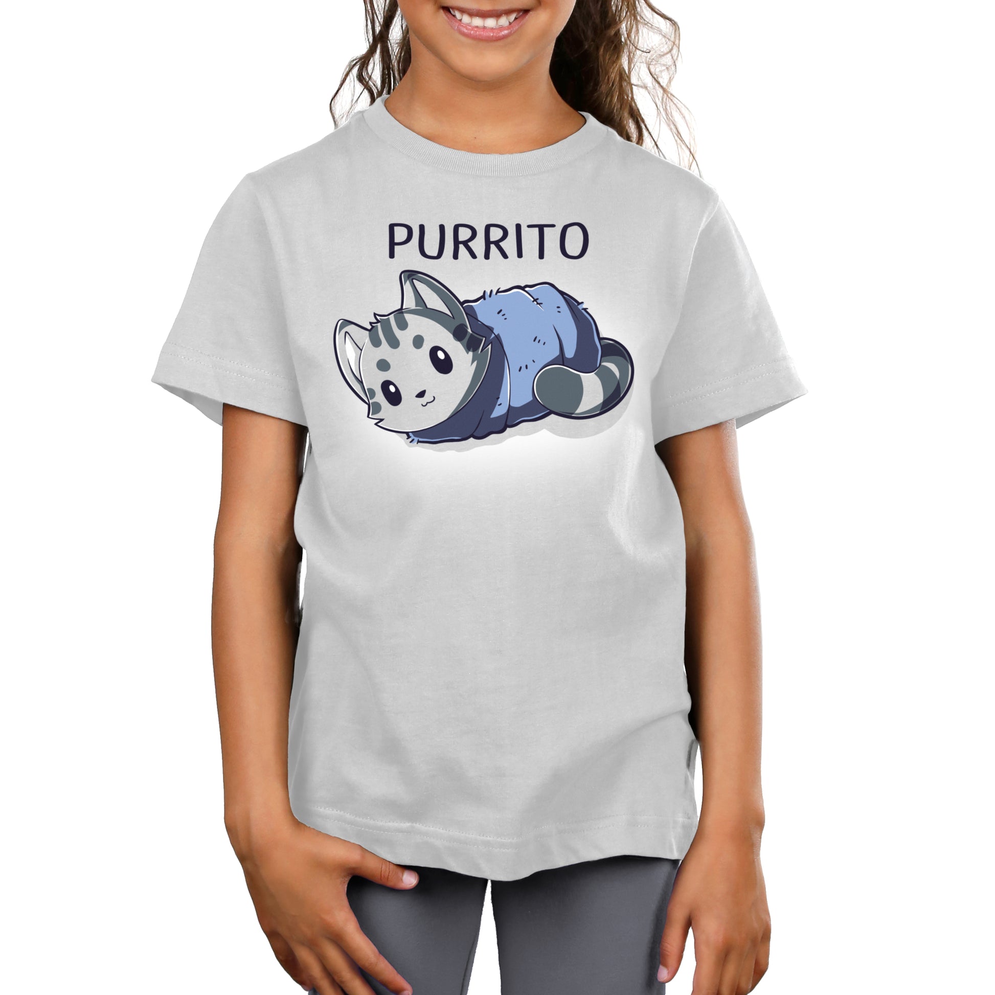 Blanket Purrito Funny, cute nerdy t-shirts – TeeTurtle