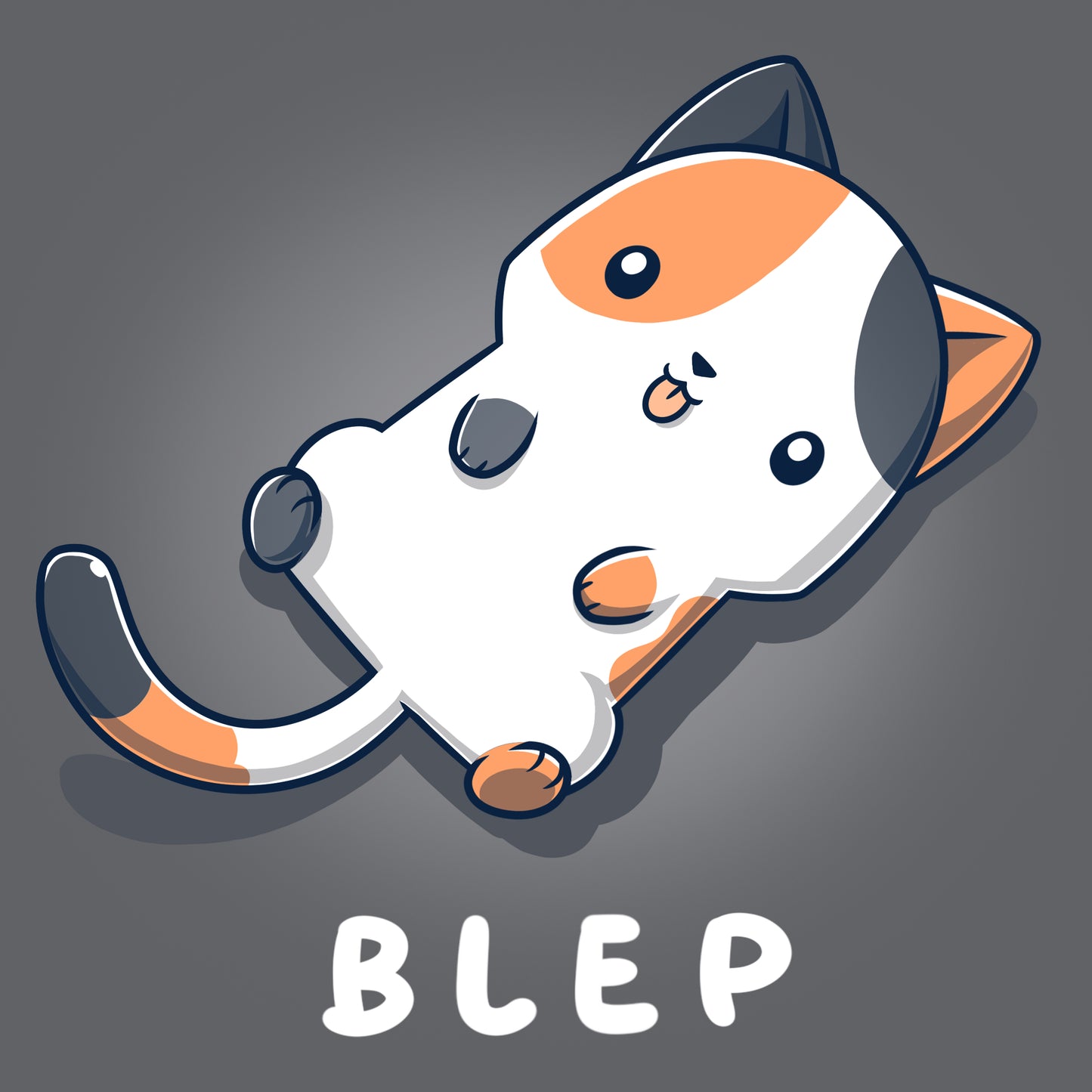 A TeeTurtle T-shirt featured a Blep Kitty cartoon cat.