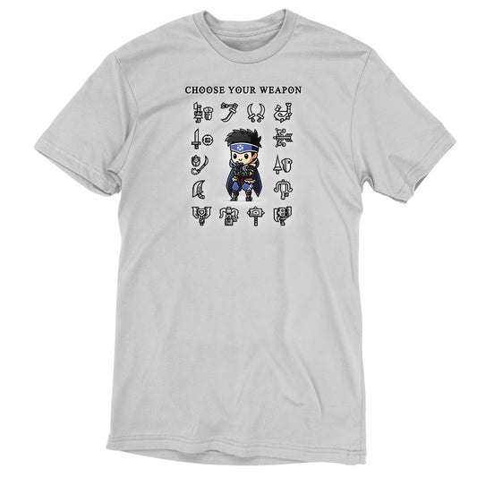 An officially licensed Monster Hunter t-shirt featuring the 