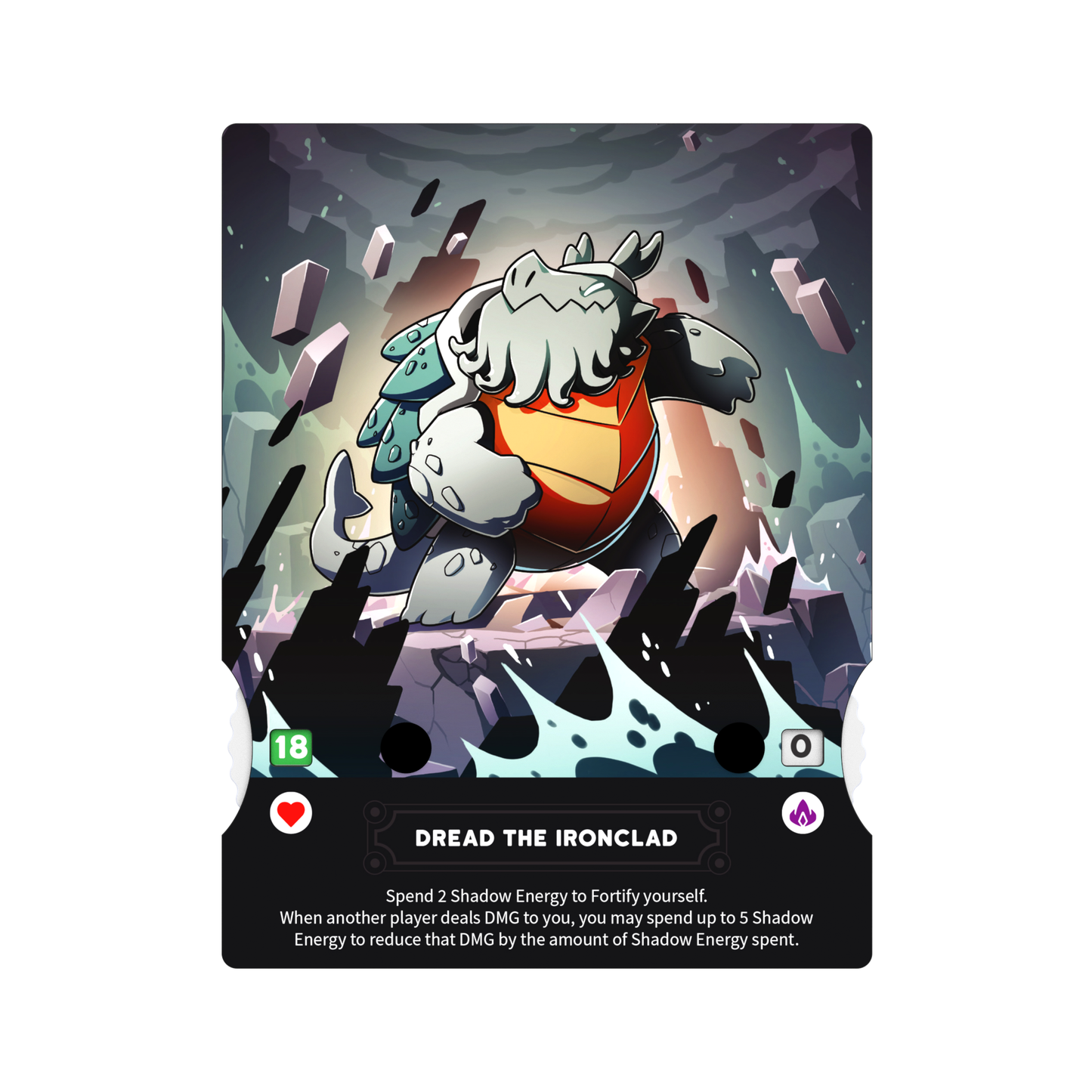 Casting Shadows: The Molten Rock Expansion – TeeTurtle, image size:1445x1445