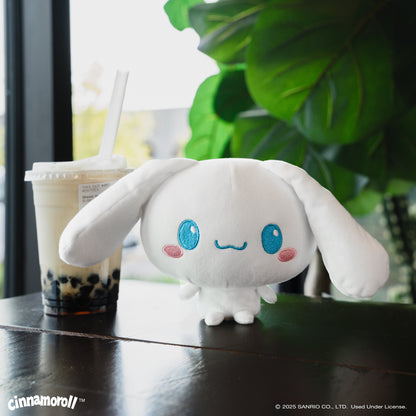 Cloudheads: 5" Cinnamoroll sitting with boba tea