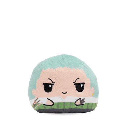 One Piece Zoro 4" Reversible Plushie