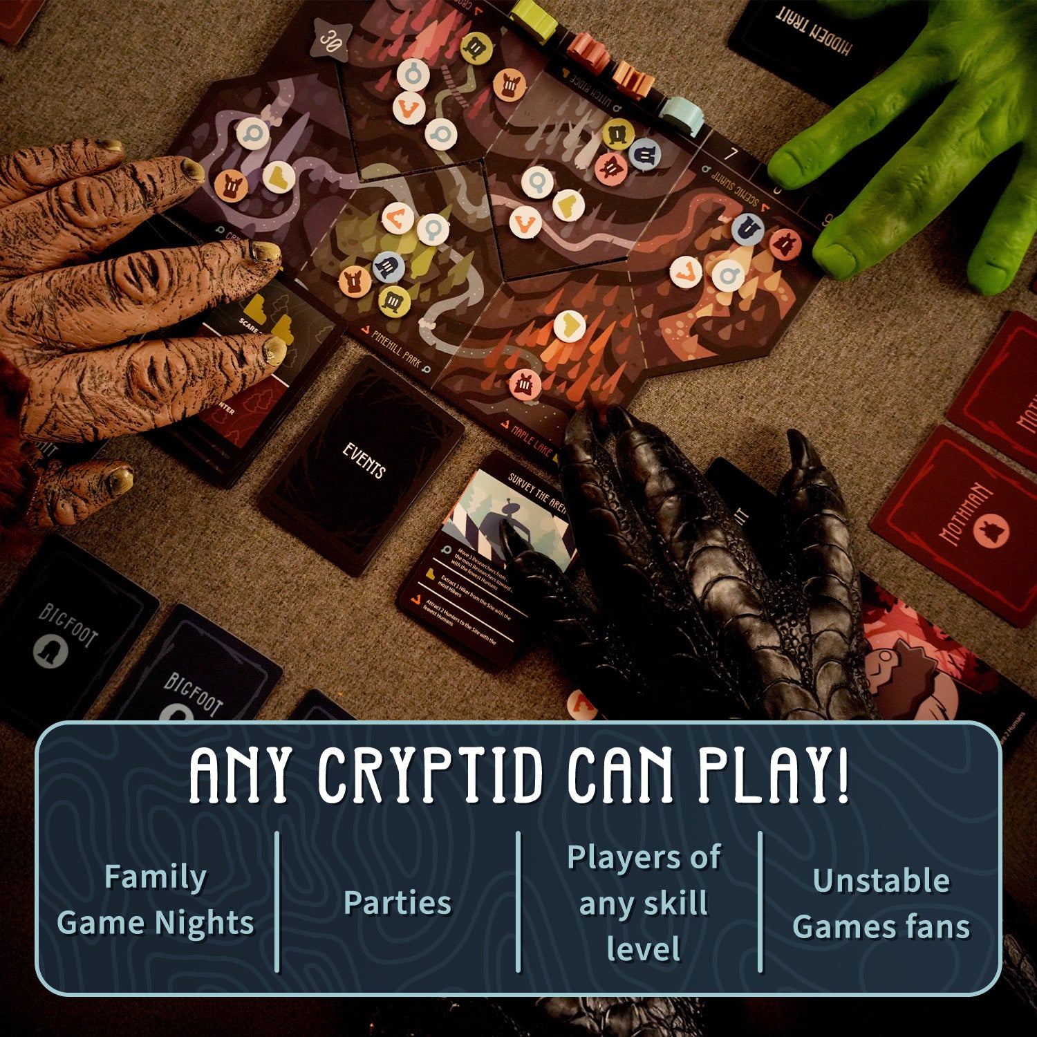 Twisted Cryptids: Base Game – TeeTurtle