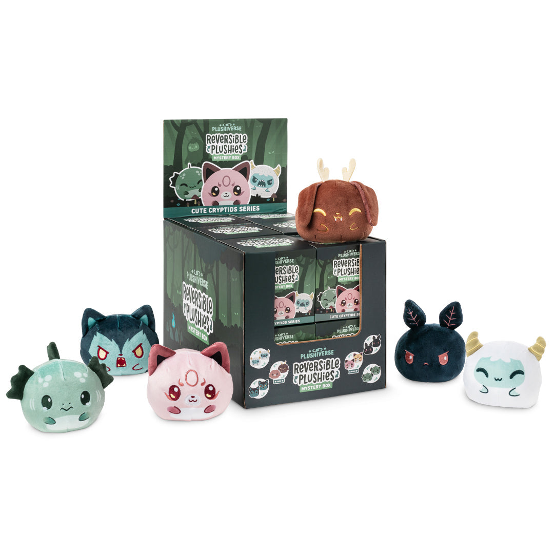 Plushiverse Myths and Cryptids Reversible Plushie Mystery Box – TeeTurtle