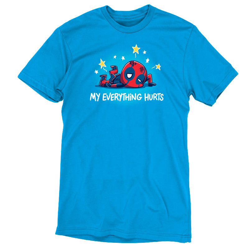 My Everything Hurts Deadpool Official Marvel Tee TeeTurtle