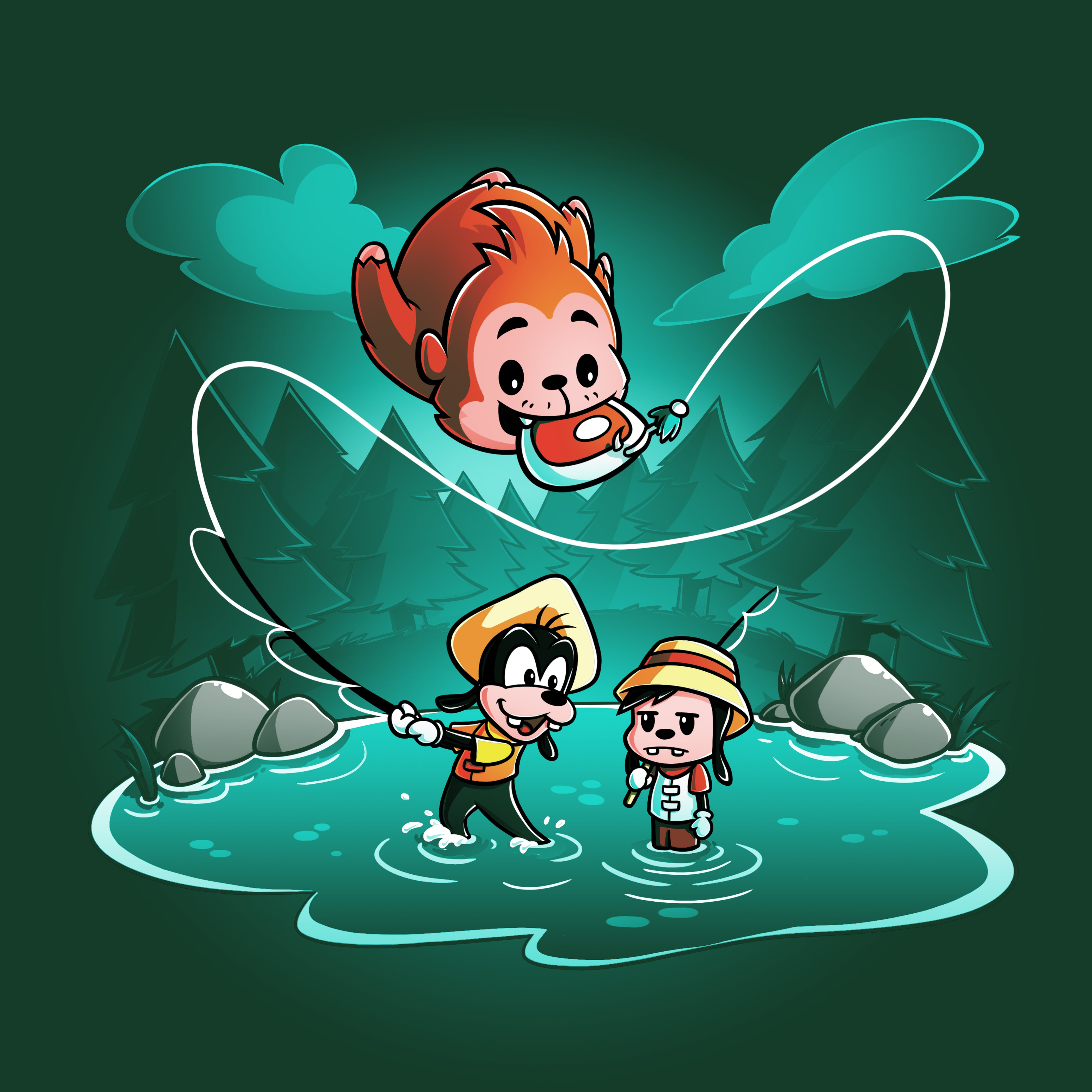 Fish Goofy Goofy Designs – TeeTurtle