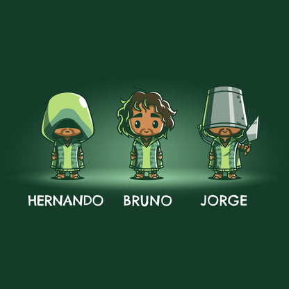 Officially Licensed Disney Bruno T-shirt featuring Hernando, Bruno & Jorge.